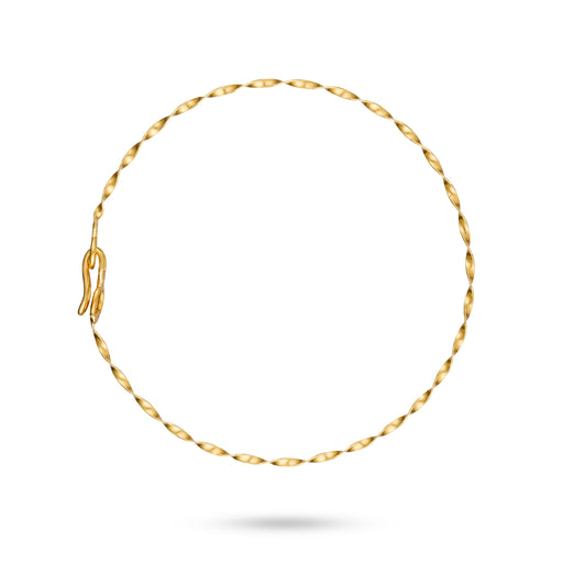 Kanganam Bracelet - 2.75 x 3 Inches | Silver Gold Polish Wrist Band/ Pooja Thread for Seemantham & Hindu Rituals - Ethnic Wear Accessories