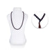 Garnet mala - 12 Inches | 108 Beads / 6 mm / Garnet Beads Mala / Crystal Mala for Men & Women - Mala, Pendant