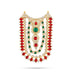 Stone Necklace - 6 Inches | Stone Jewellery for Deity Decor - Neck & Body Accessories