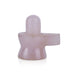 Rose Quartz Stone Shiv Ling Murti - 2 x 1.75 Inches | Crystal Shiva Lingam Statue/ Shiv Ling Idol for Worship - Sphatik & Semi Precious Stone Murties