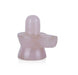 Rose Quartz Stone Shiv Ling Murti - 2 x 1.75 Inches | Crystal Shiva Lingam Statue/ Shiv Ling Idol for Worship - Sphatik & Semi Precious Stone Murties