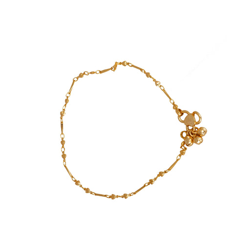 Kolusu - 11.5 Inches | Anklet/ Gold Polish Anklet/ Silver Polish Anklet/ Anklet for Women - Ethnic Wear Accessories