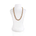 Moti Beads Mala - 12.5 Inches | Multicoloured Beads Mala / Gold Polish Jewellery for Women - Ethnic Wear Accessories