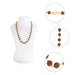 Moti Beads Mala - 12.5 Inches | Multicoloured Beads Mala / Gold Polish Jewellery for Women - Ethnic Wear Accessories