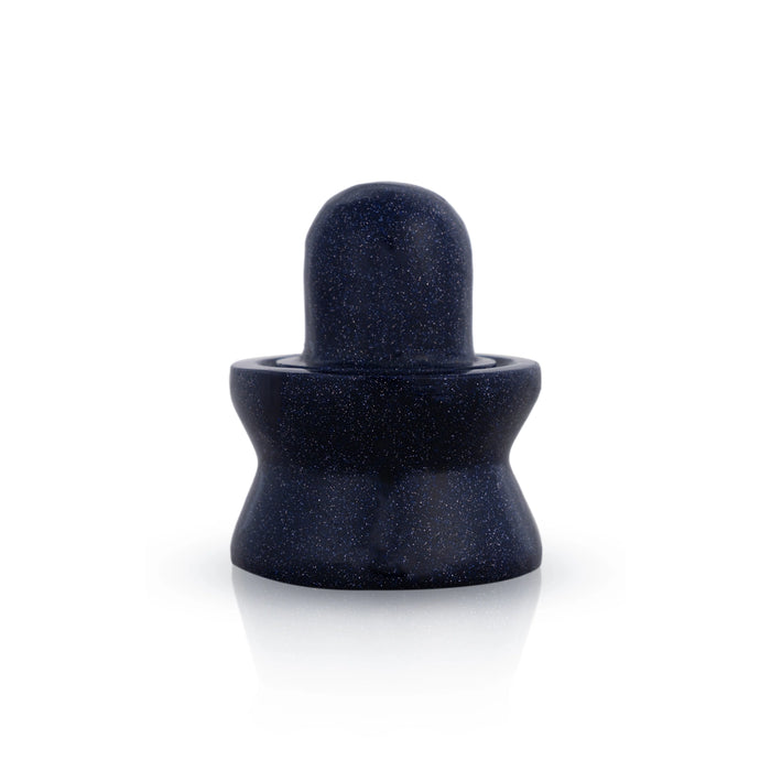 Blue Drop Shiv R Blue Sunstone Shivling | Blue Shivling | Beautiful Shiv Ling