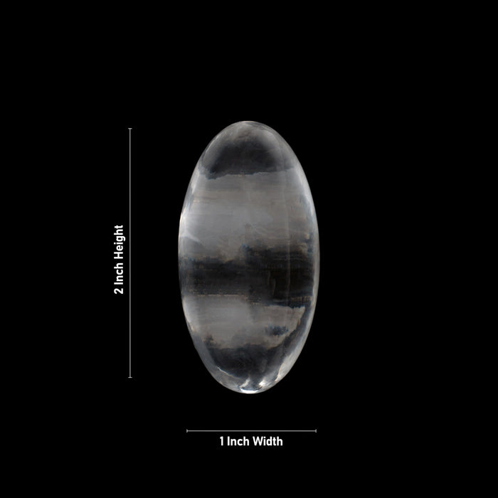 Spatika Banalingam | Banalinga Shivling/ Bana Linga Puja - Sphatik & Semi Precious Stone Murties