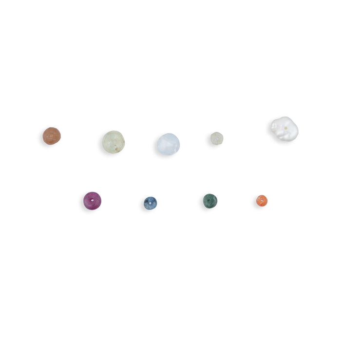 Navaratna Stones Set | Navgrah Stone/ Navratna Gemstones for Pooja