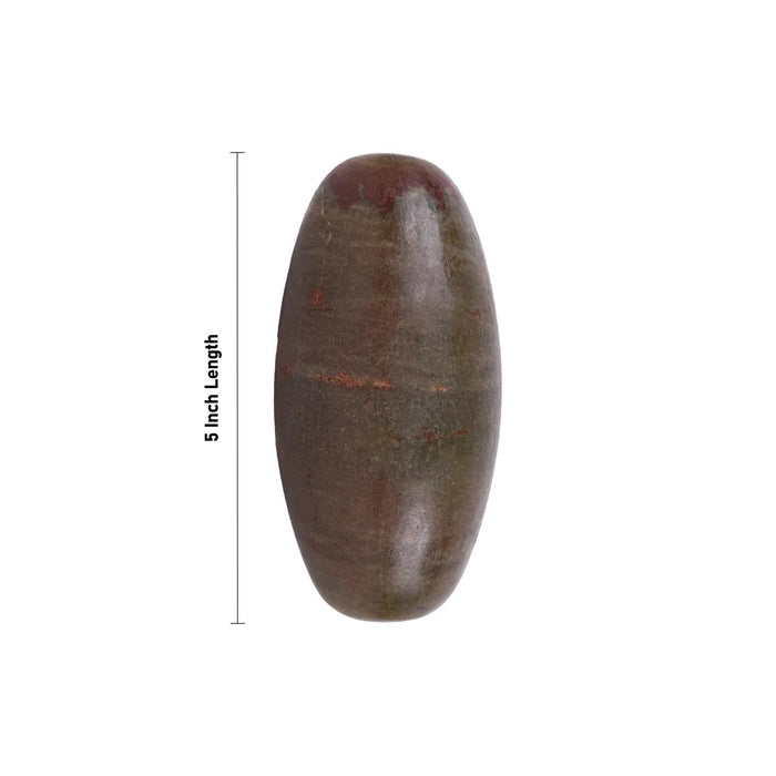 Narmadha Banalingam - 5 Inches | Banalinga Shivling/ Shivalingam for Pooja