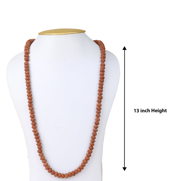 Rudraksha Mala - 8mm | 8 Face Ruthratcham Malai/ 8 Mukhi Kantha Mala for Men & Women