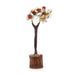 Gem Tree - 6.5 x 3 Inches | Gomti Chakra Tree/ 54 Beads Vastu Tree for Good Luck - Table Stand Accessories