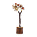 Gem Tree - 6.5 x 3 Inches | Gomti Chakra Tree/ 54 Beads Vastu Tree for Good Luck - Table Stand Accessories