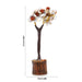 Gem Tree - 6.5 x 3 Inches | Gomti Chakra Tree/ 54 Beads Vastu Tree for Good Luck - Table Stand Accessories