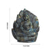 Buddha Head Murti - 6 x 5 Inches | Labradorite Statue / Buddha Idol/ Siddartha Gauthama/ Buddha Decor For Home - Sphatik & Semi Precious Stone Murties