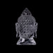 Buddha Head Statue - 6.5 x 3.5 Inches | Sphatik Buddha Face Idol / Head Of Buddha Statue for Home Decor - Sphatik & Semi Precious Stone Murties