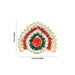 Stone Jewellery - 1 x 1.25 Inches | Deity Jewellery/ Multicolour Stone Jewelry for Deity Decor - Neck & Body Accessories