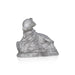 Nandi Murti - 2.5 x 3 Inches | Mercury Nandi Statue/ God Idol/ Nandi Bhagavan / NandiDeva / Decor For Pooja - Sphatik & Semi Precious Stone Murties
