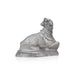 Nandi Murti - 2.5 x 3 Inches | Mercury Nandi Statue/ God Idol/ Nandi Bhagavan / NandiDeva / Decor For Pooja - Sphatik & Semi Precious Stone Murties
