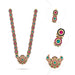 Deity Haram - 43 Inches | Multicolour Stone Haram / Artificial Jewelry For Goddess & Traditional Wear - Head & Face Accessories
