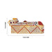 Stone Padham Set - 3 x 5 Inches | Multicoloured Stone Padam / Stone Leg for Deity Decor - Waist & Leg Accessories