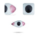 Amman Kanmalar - 0.5 x 1 Inches | Eye Set / Kanmalar for Deity - Head & Face Accessories