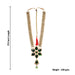 Moti Stone Haram - 17.5 Inches | Artificial Jewelry / Stone Jewellery / Stone Necklace for Deity - Neck & Body Accessories