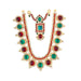 Stone Necklace & Stone Haram - 7 Inches | Multicolour Stone/ Stone Jewellery for Deity - Neck & Body Accessories