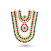 Stone Necklace & Stone Haram - 13 Inches | Multicolour Stone/ Stone Jewellery for Deity - Neck & Body Accessories
