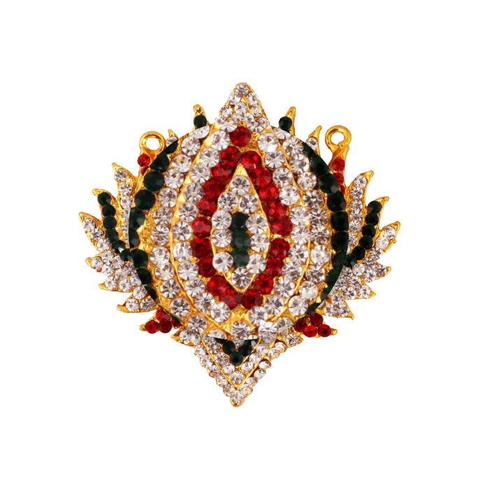 Stone Pendant  - 3 Inches |  Stone Locket/ Design Locket/ Dollar for Deity - Neck & Body Accessories