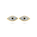 Eye Set - 0.5 x 0.75 Inches | Stone Eyes / Kanmalar for Deity Decoration - Head & Face Accessories