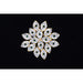 Eye Set - 0.5 x 0.75 Inches | Stone Eyes / Kanmalar for Deity Decoration - Head & Face Accessories