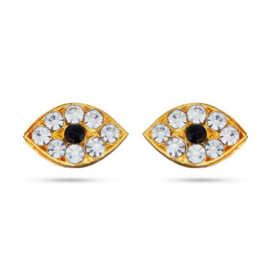 Stone Kanmalar Set - 1.25 Inch - Head & Face Accessories