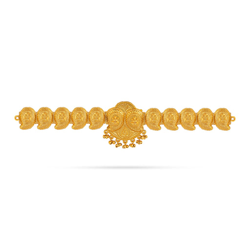 Hip Belt - 15 Inches | Waist Belt/ Mango Design Artificial Jewellery/ Gold Polish Jewelry For Traditional Wear - Ethnic Wear Accessories