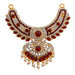 Stone Necklace - 6 Inches | Multicolour Stone/ Stone Jewellery for Deity - Neck & Body Accessories