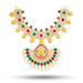 Stone Necklace - 6 Inches | Multicolour Stone/ Stone Jewellery for Deity - Neck & Body Accessories