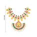 Stone Necklace - 6 Inches | Multicolour Stone/ Stone Jewellery for Deity - Neck & Body Accessories