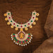 Stone Necklace - 6 Inches | Multicolour Stone/ Stone Jewellery for Deity - Neck & Body Accessories
