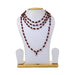 Tulasi Mala With Copper Kambi - 36 Inches | 8mm/ 108 Beads Kanthi Mala/ Thulasi Malai for Meditation - Tulsi Mala, Pendant, Bracelet