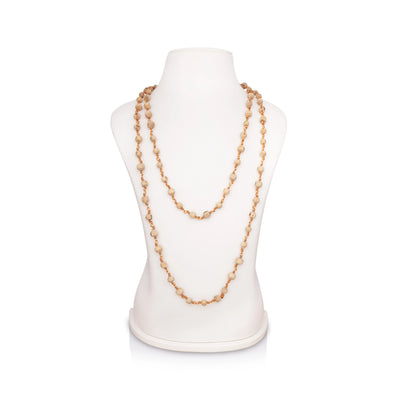 Tulasi Mala | 8 mm Tulsi Kanthi Mala/ Tulsi Japa Mala/ 108 Beads Thulasi Malai for Meditation