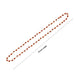 Rudraksha Mala With Copper Knot - 37 Inches | 8 mm/ 108 Beads Ruthratcham Malai/ Kanthi Mala for Meditation - Rudraksha Mala, Pendant, Bracelet