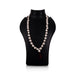 Skeleton Beads Mala With Thread Knot - 15.5 inches | White Coloured Skeleton Mala/ Mund Mala for Kali Decor - Mala & Pendant