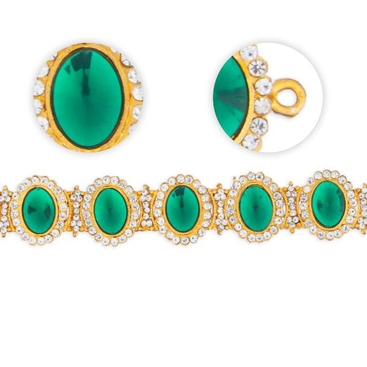Deity Jewellery Pair - 8.5 Inches | Deity God Jewellery - Waist & Leg Accessories