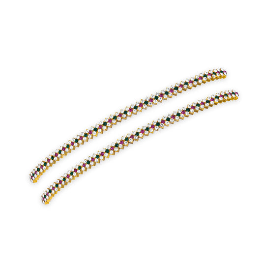 Deity Jewellery Pair - 7 Inches | Deity God Jewellery/ Stone Jewelry - Waist & Leg Accessories