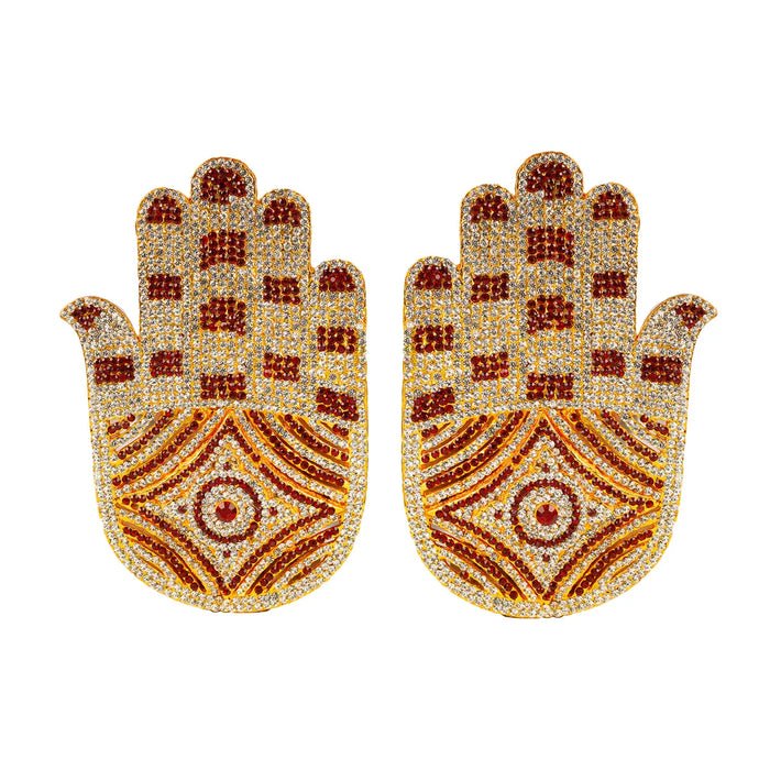 Lakshmi Hand Set - 7 Inches | Amman Hand/ Stone Hastham for Deity - Neck & Body Accessories