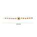 Stone With Rudraksha Bracelet - 2.5 Inches | Rudraksh Hand Band for Attracting Positivity & Success - Rudraksha Mala, Pendant, Bracelet