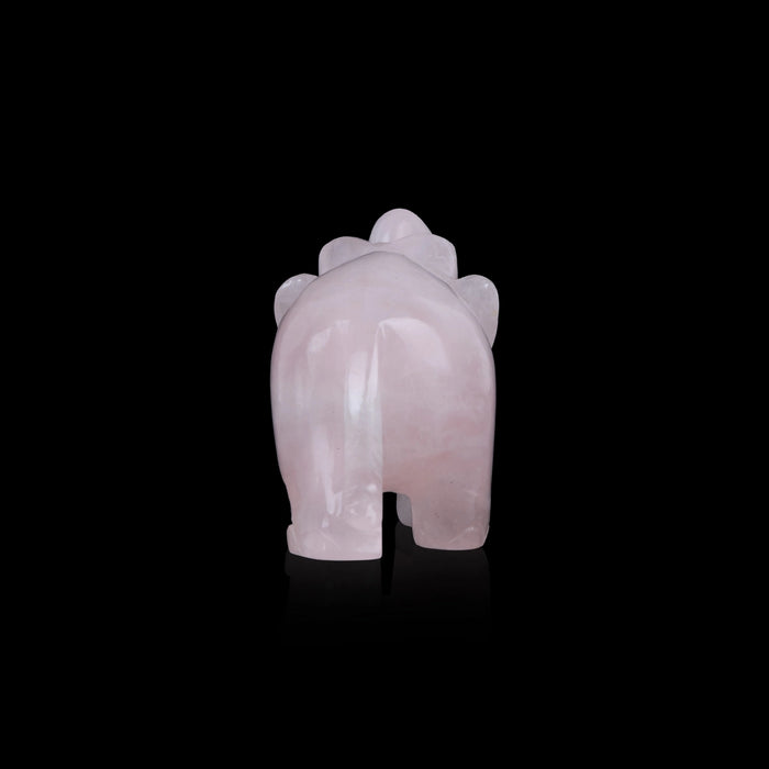 Elephant Statue - 2 x 2.5 Inches | Semi Precious Stone Elephant / Elephant Idol for Home Decor