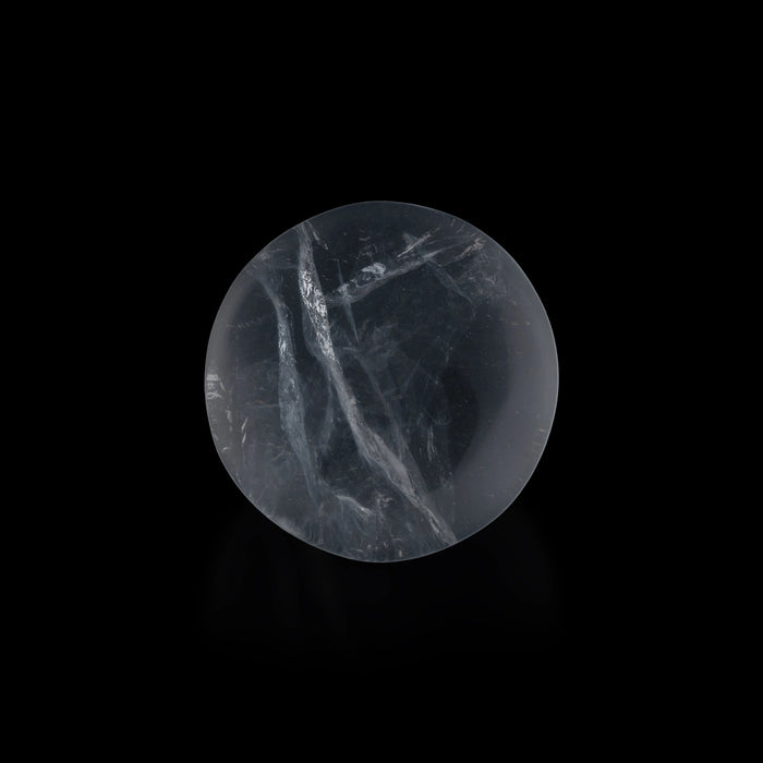Sphatik Suriyan - 1.25 Inches | Sphatik Stone / Semi Precious Stone / Spatika Suriyan for Pooja