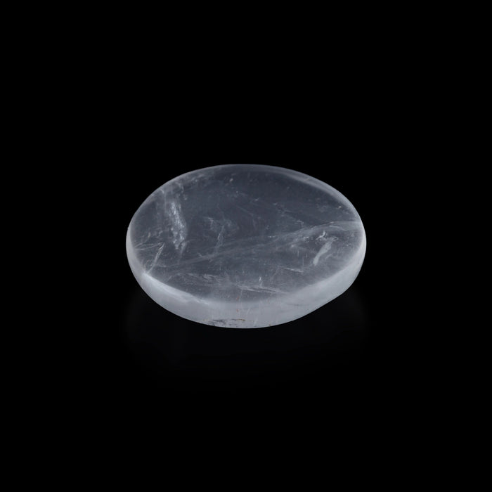 Sphatik Suriyan - 1.25 Inches | Sphatik Stone / Semi Precious Stone / Spatika Suriyan for Pooja