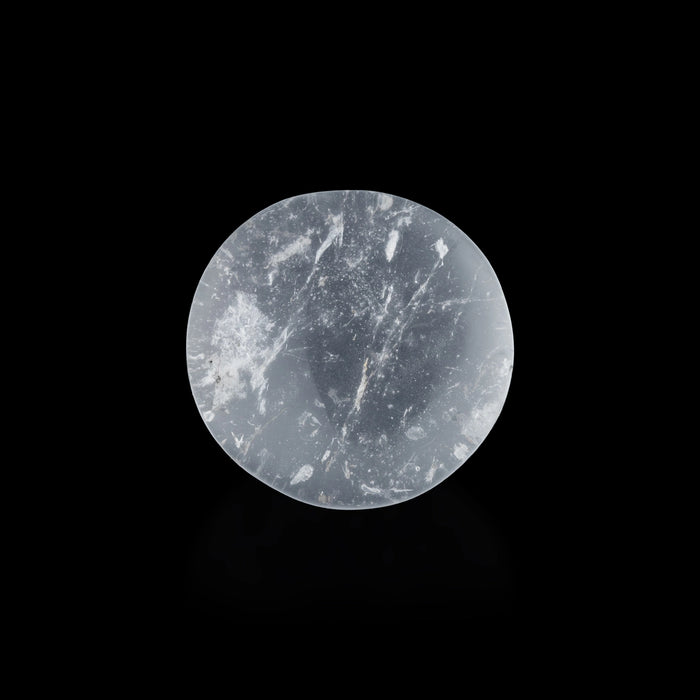 Sphatik Suriyan - 1 Inches | Semi Precious Stone / Sphatik Stone / Spatika Sun for Pooja space