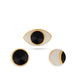 Eye Set - 1.25 Inch | Stone Eyes/ Kanmalar for Deity - Head & Face Accessories