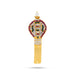 Stone Nagam - 4 x 1.5 Inches | Multicolour Stone Snake Statue / Naag Devta For Deity Accessory - Deity Accessories